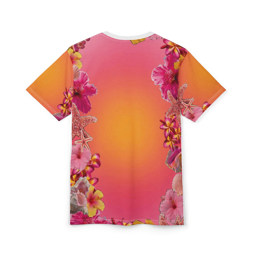 Tropical Sunset Floral Tee