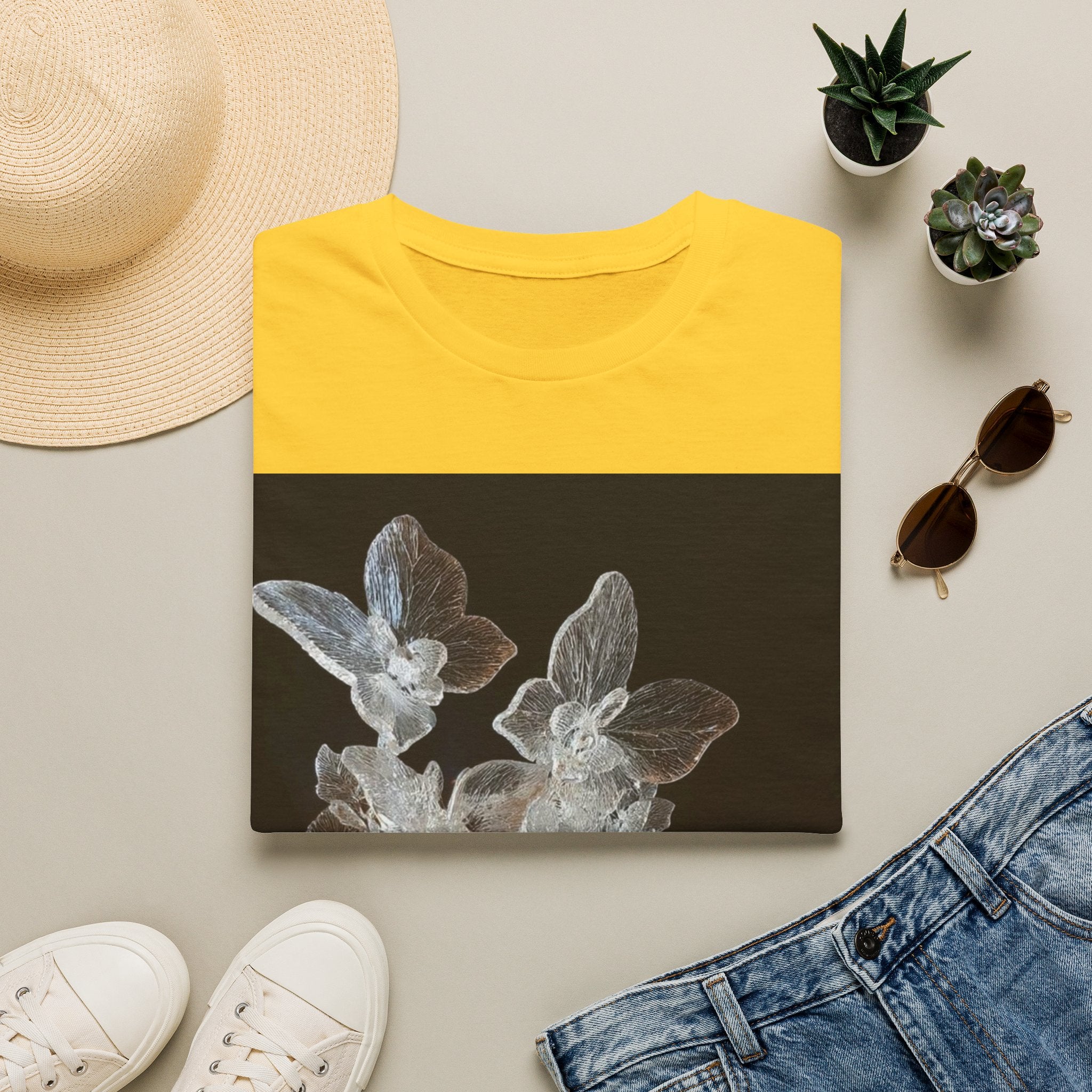 Botanical X-Ray Floral T‑Shirt