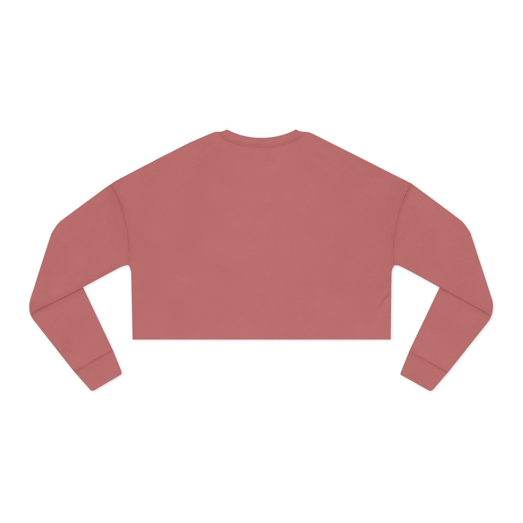 Cropped Sweatshirt VOGUE' Gold Logo Crop Top