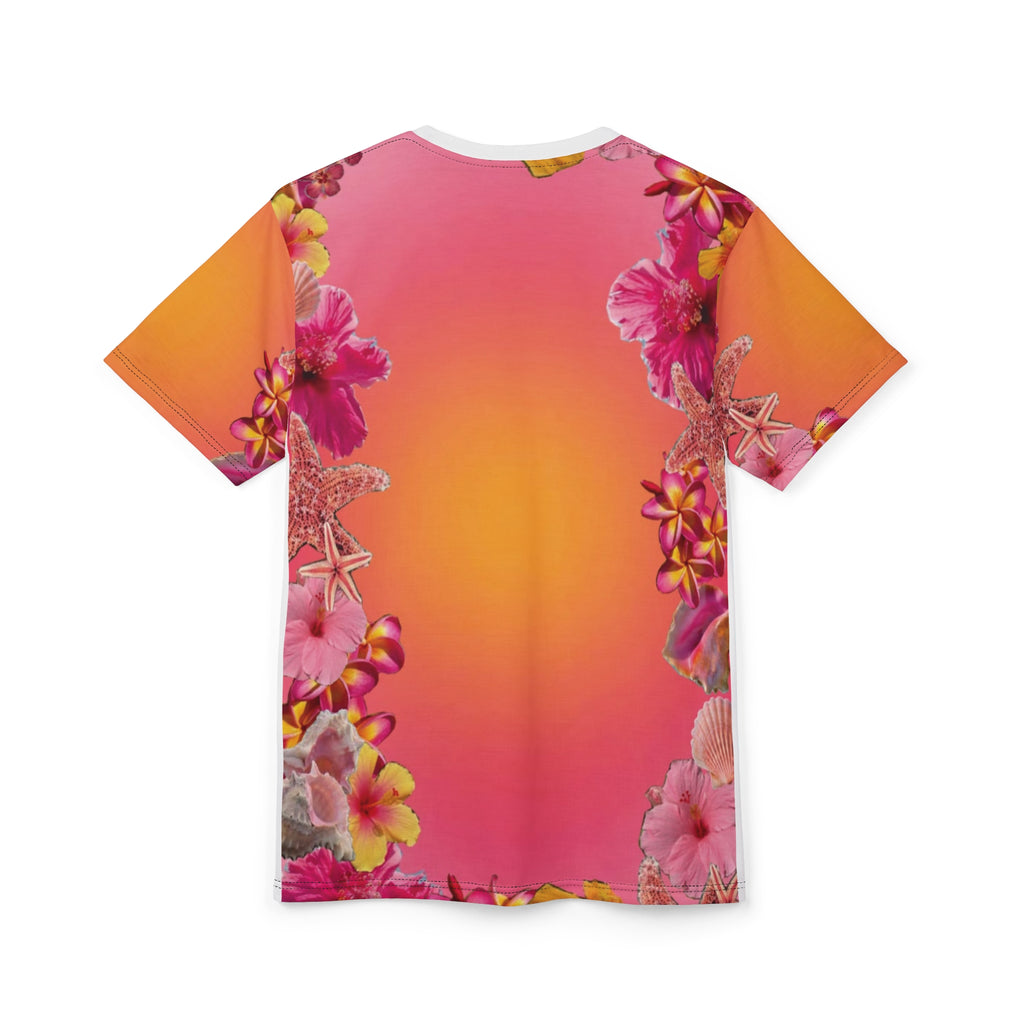 Tropical Sunset Floral Tee