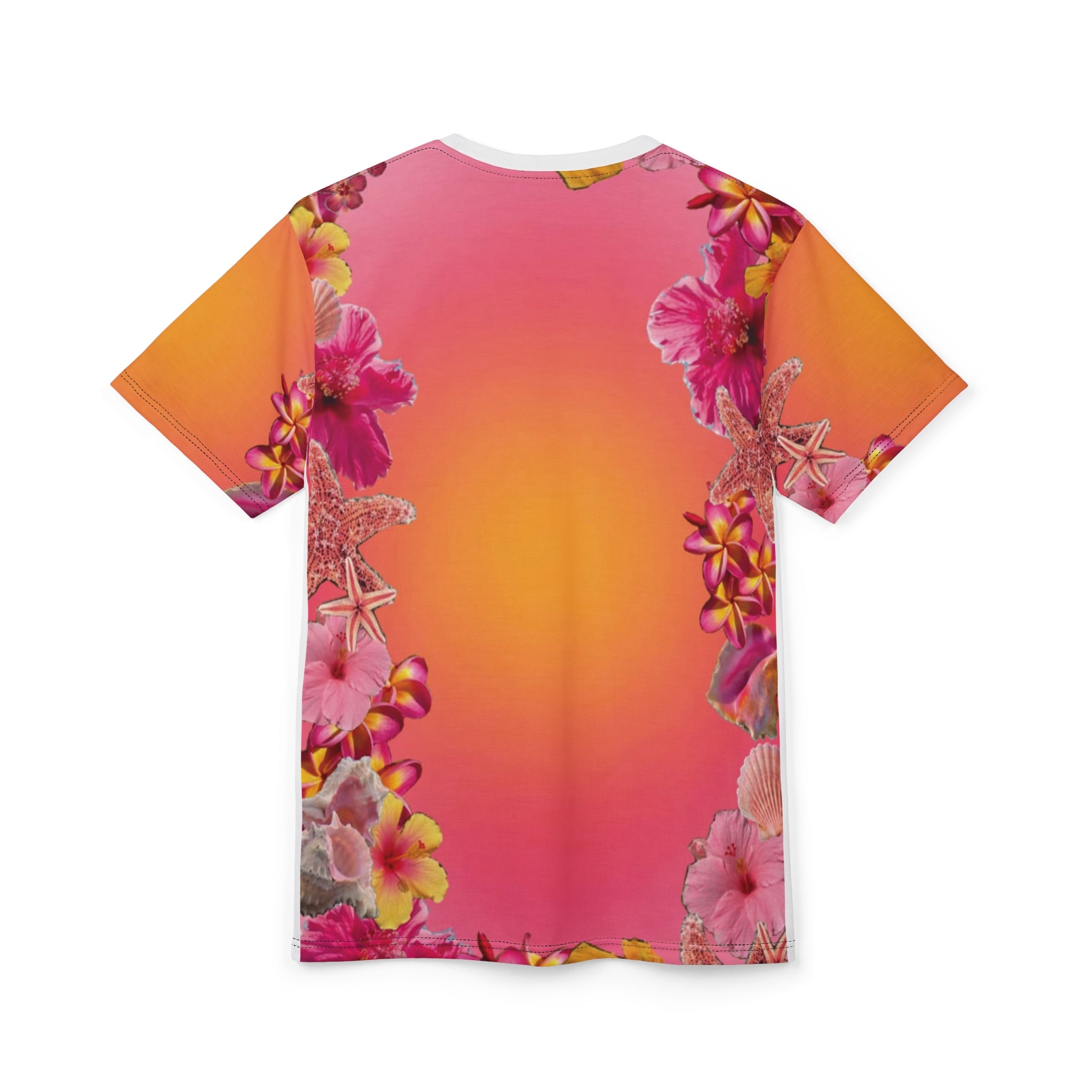 Tropical Sunset Floral Tee