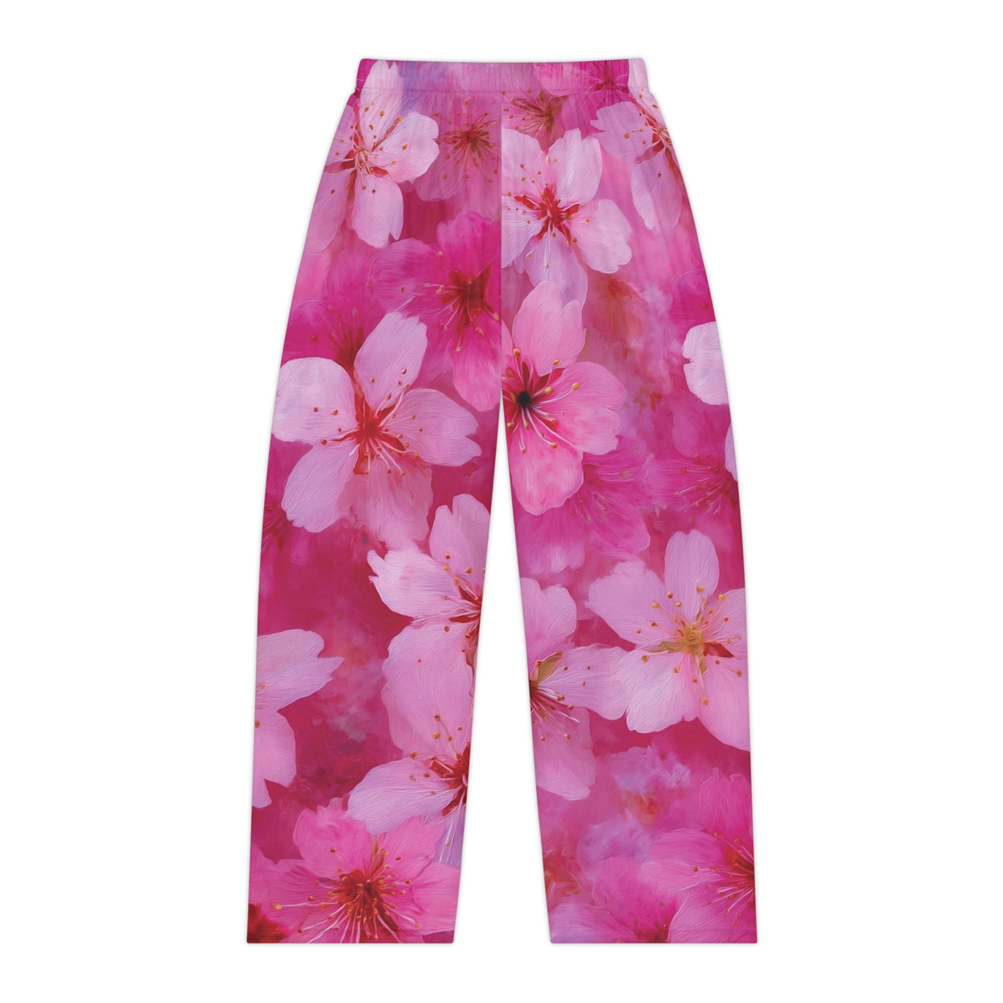 Floral Cherry Blossom Women's Pants