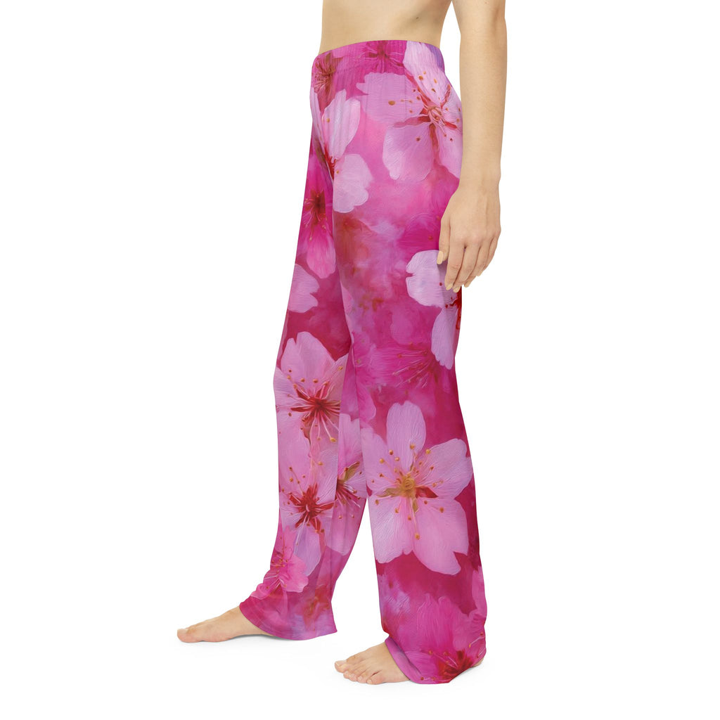 Floral Cherry Blossom Women's Pants