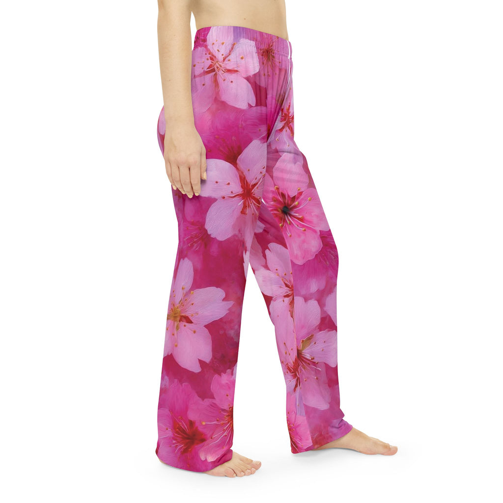Floral Cherry Blossom Women's Pants