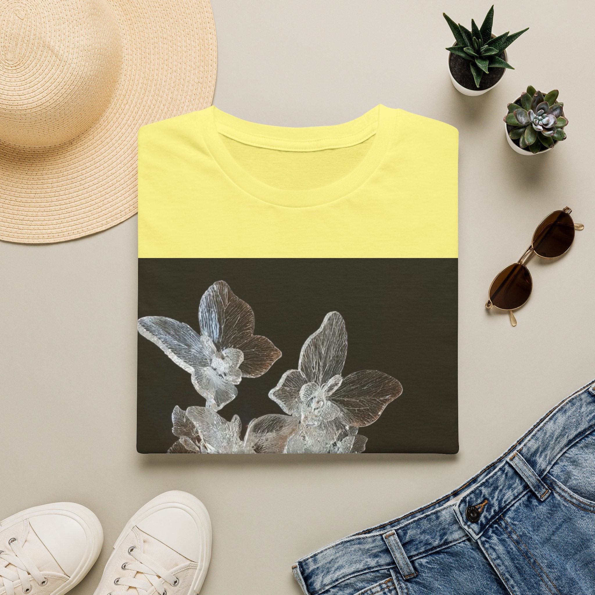 Botanical X-Ray Floral T‑Shirt