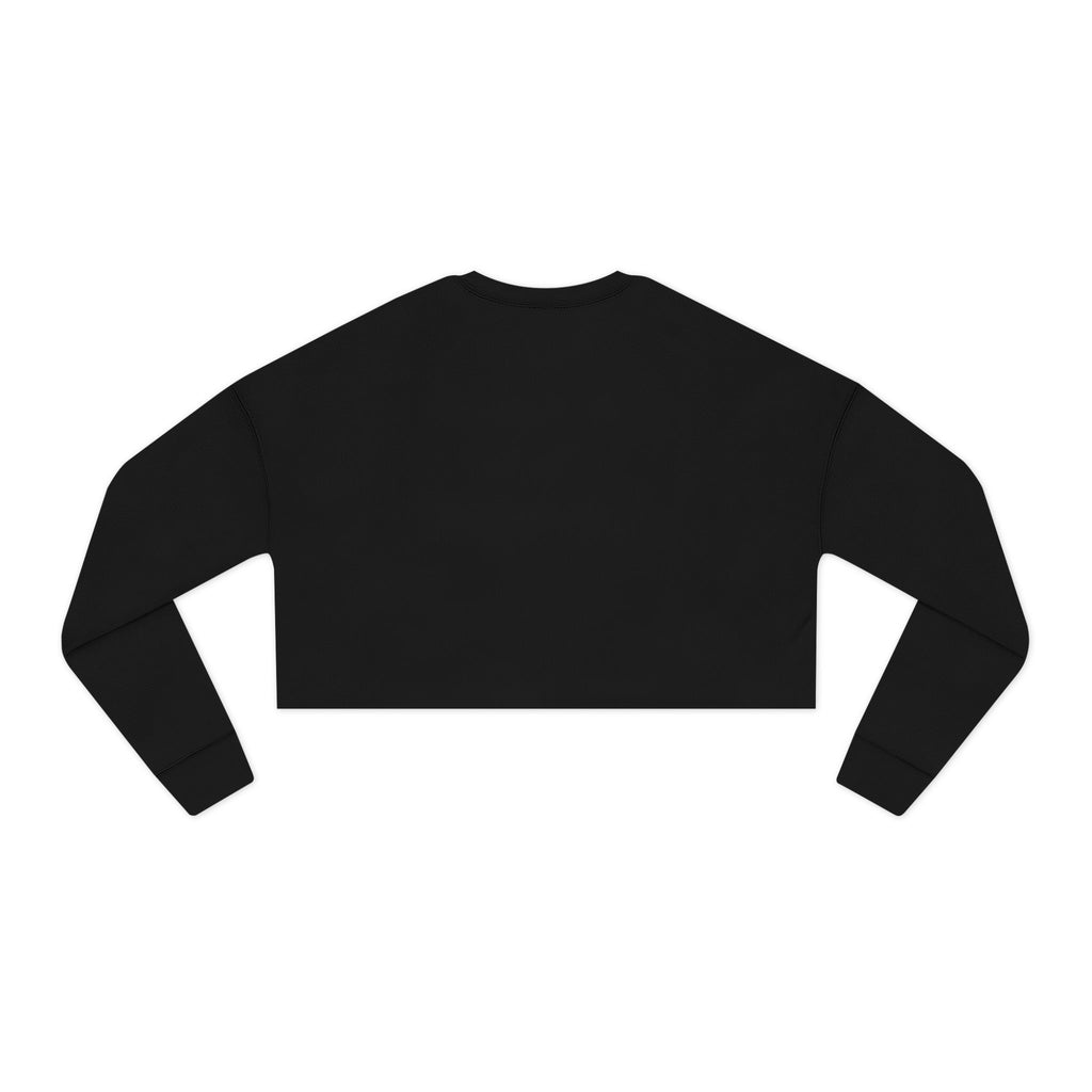 Cropped Sweatshirt VOGUE' Gold Logo Crop Top