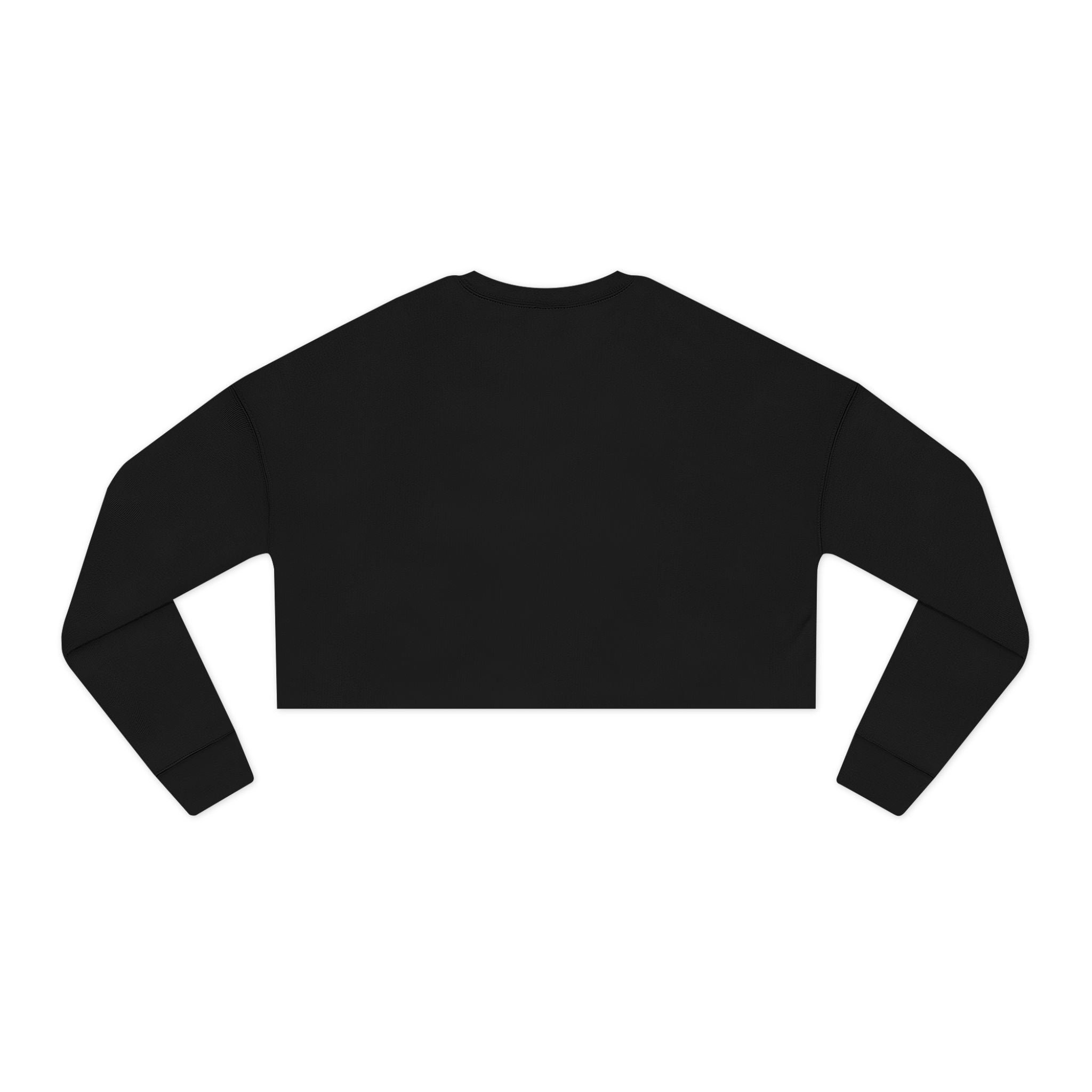 Cropped Sweatshirt VOGUE' Gold Logo Crop Top