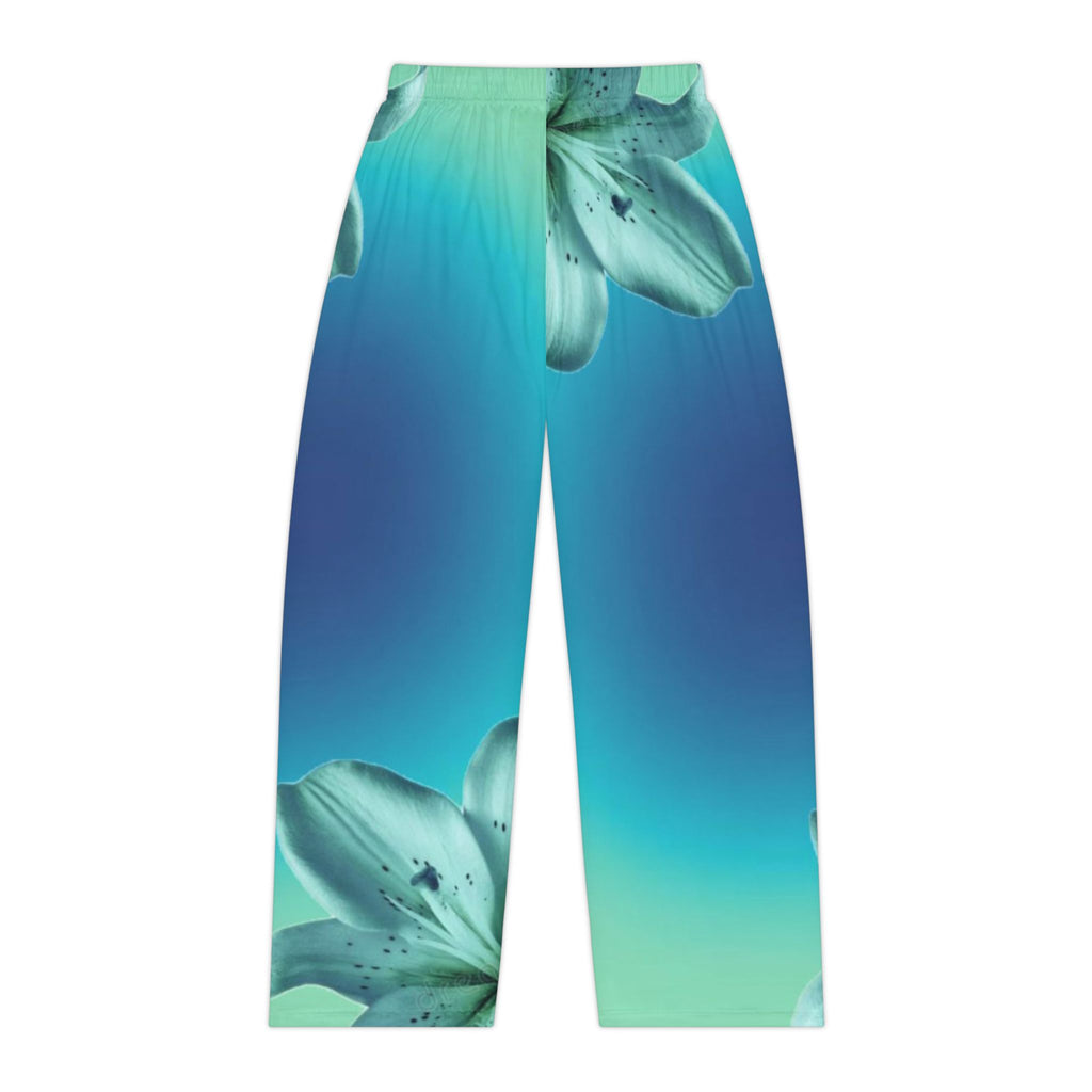 Floral Gradient Lounge Pants | Bloom Ombre Relaxed Pants | Floral Dream Lounge Pants | Ombre Blossom Comfort Pants
