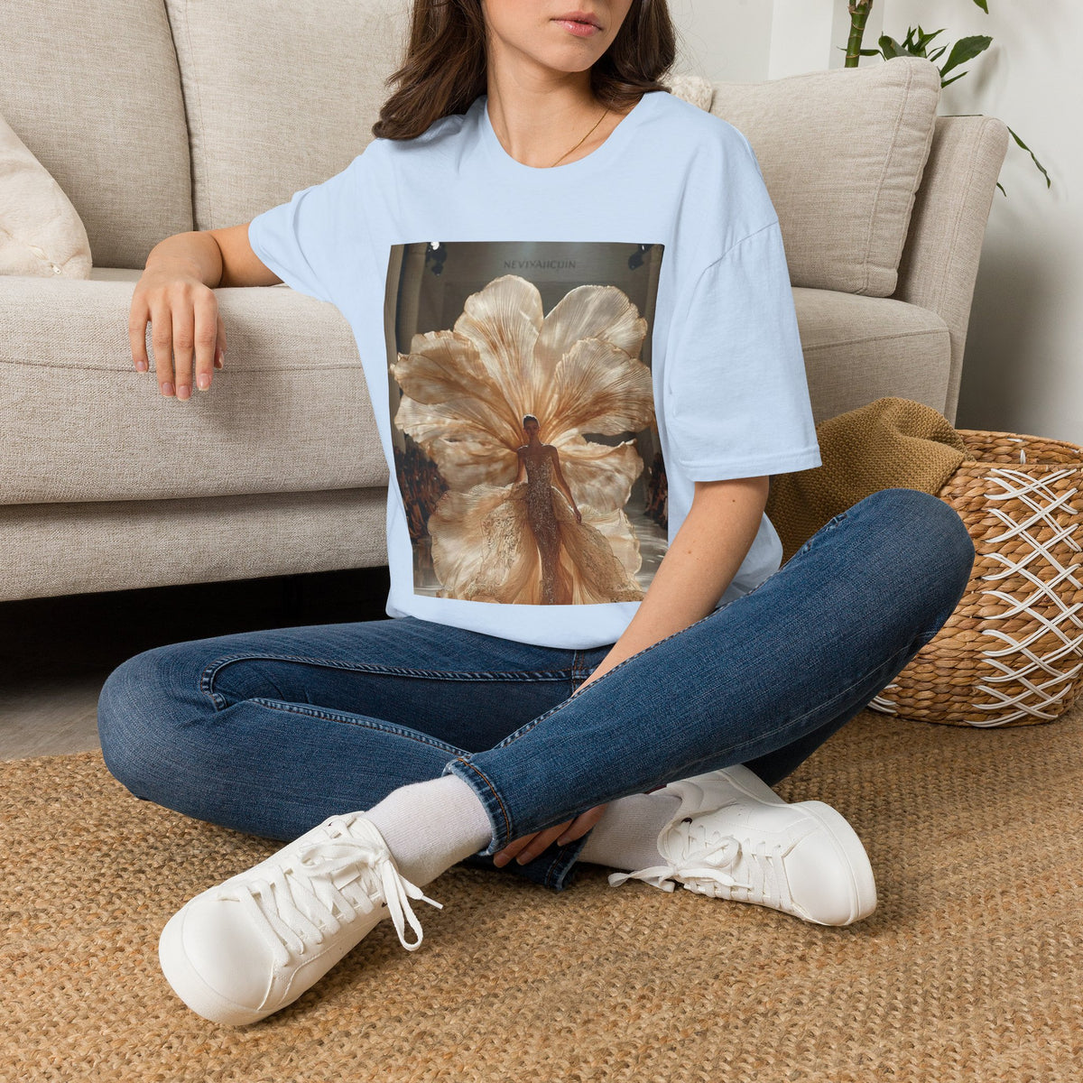 Floral Art Tee|Botanical Graphic T-Shirt|Floral Print Art Tee|Botanical Bloom T-Shirt|Floral Artwork Casual Tee|Nature Art Graphic Shirt|Botanical Print T-Shirt|Floral Illustration Tee|Artistic Flower T-Shirt|Bloom Art Casual Shirt