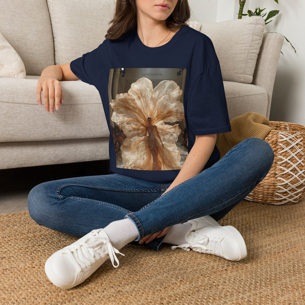 Floral Art Tee|Botanical Graphic T-Shirt|Floral Print Art Tee|Botanical Bloom T-Shirt|Floral Artwork Casual Tee|Nature Art Graphic Shirt|Botanical Print T-Shirt|Floral Illustration Tee|Artistic Flower T-Shirt|Bloom Art Casual Shirt