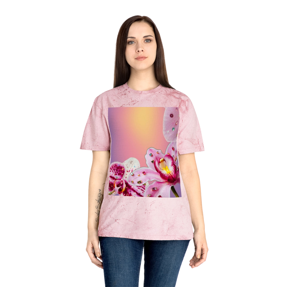 Orchid Sunset Graphic Tee | Pink Orchid Gradient T-Shirt | Sunset Bloom Casual Tee | Orchid Glow Graphic Top | Pink Blossom Sunset Shirt | Floral Horizon Graphic Tee | Orchid Dream Everyday Tee | Sunset Petal T-Shirt | Pink Floral Gradient Top | Blooming Sunset Casual Shirt | Orchid Sunset Graphic Top | Floral Sunset Casual Tee
