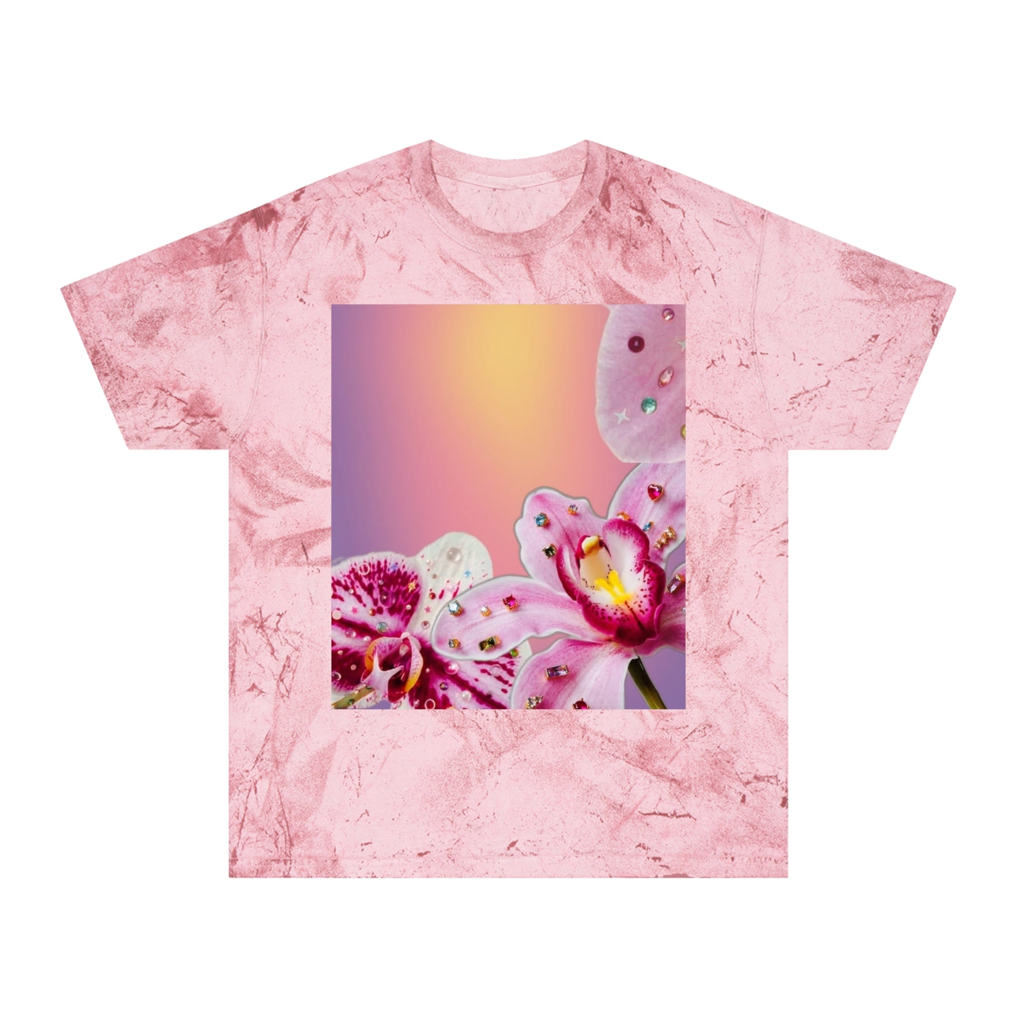 Orchid Sunset Graphic Tee | Pink Orchid Gradient T-Shirt | Sunset Bloom Casual Tee | Orchid Glow Graphic Top | Pink Blossom Sunset Shirt | Floral Horizon Graphic Tee | Orchid Dream Everyday Tee | Sunset Petal T-Shirt | Pink Floral Gradient Top | Blooming Sunset Casual Shirt | Orchid Sunset Graphic Top | Floral Sunset Casual Tee
